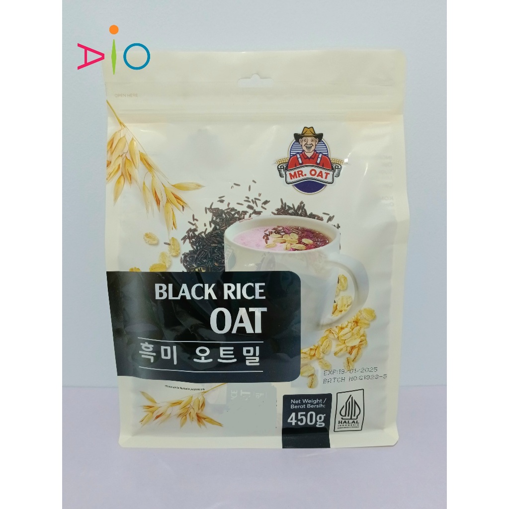 Jual MR OAT Brown Rice Oat | Mr oat Black Rice Oat Sachet 450g | Shopee ...