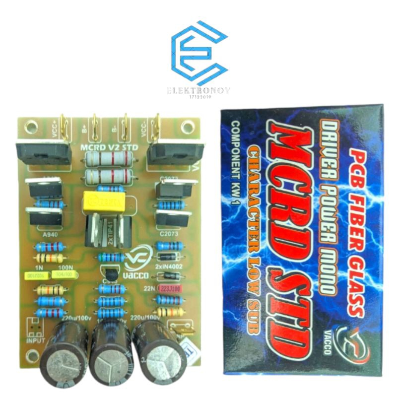 Jual KIT DRIVER POWER MONO MCRD STD Character Low Sub ( PCB FIBER GLASS ...