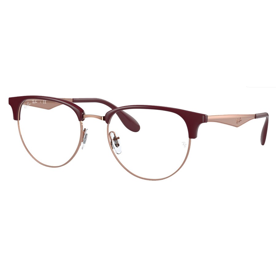 Jual Ray - Ban Frame Round RX 6396 8099 51 Red Cherry | Shopee Indonesia