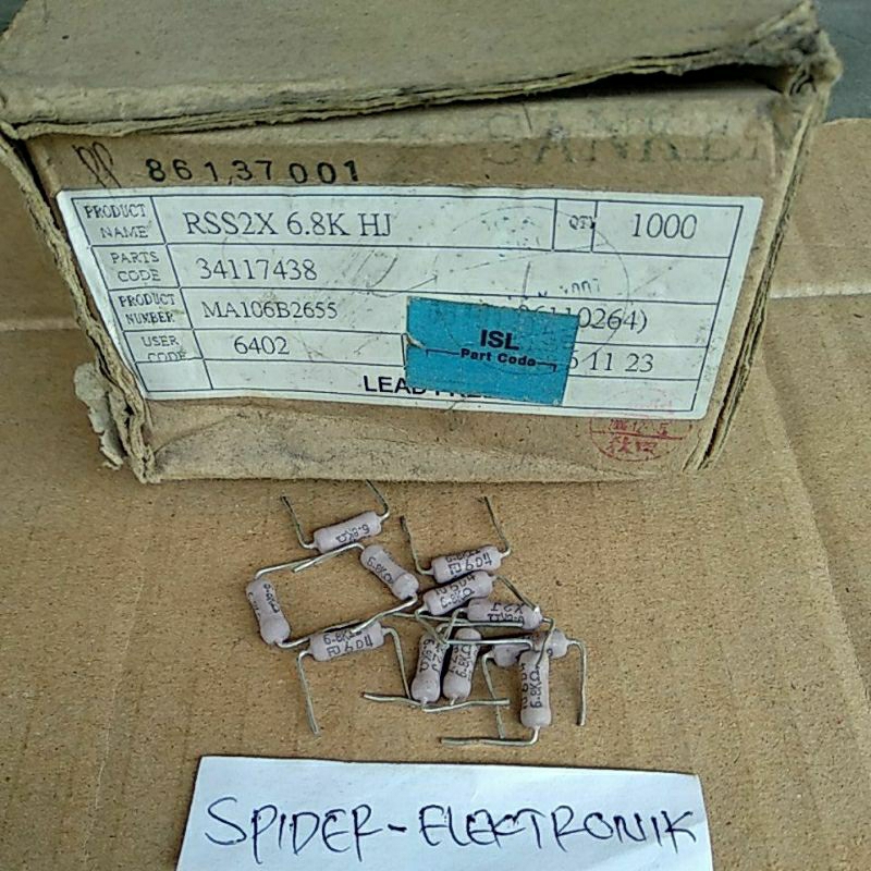 Jual Resistor 2watt JAPAN Berbagai Ukuran Varian | Shopee Indonesia