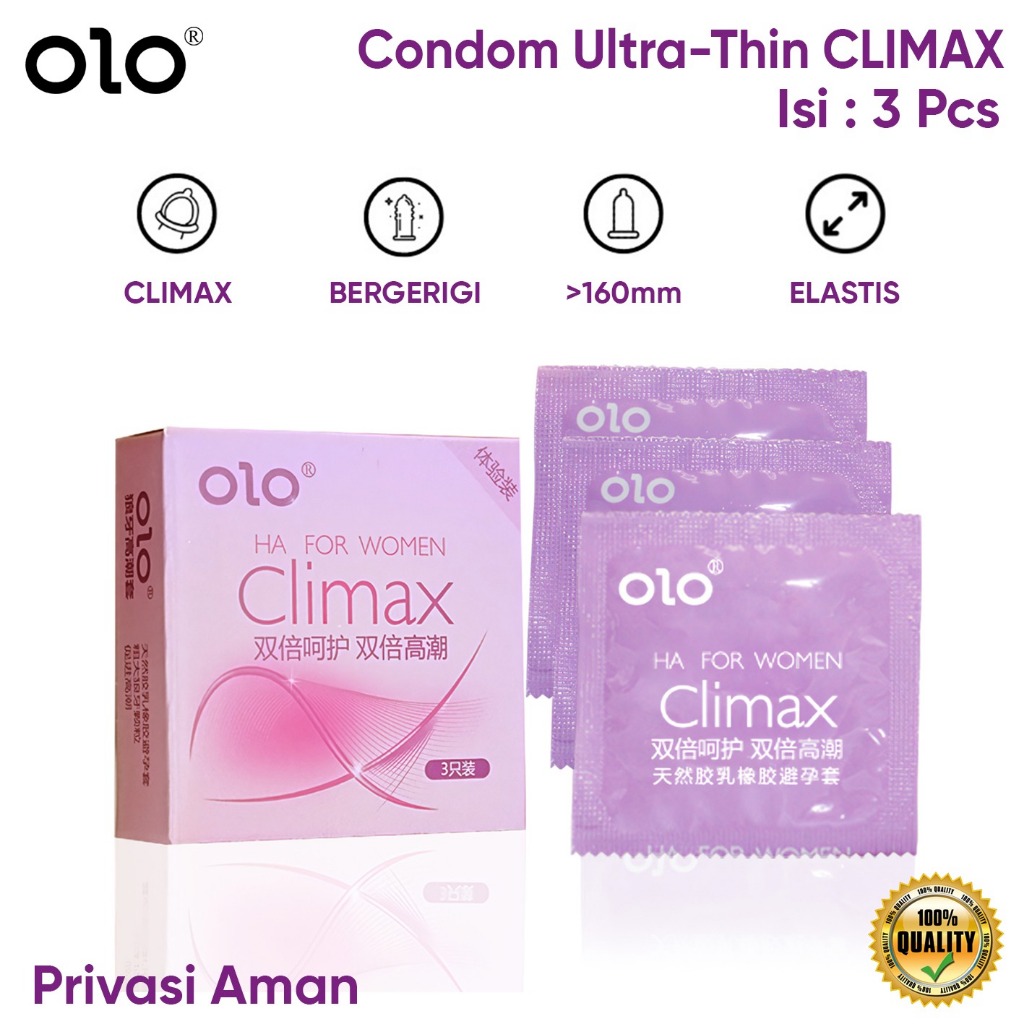 Jual Condom Olo Ultrathin 001 Series Perfoma Climax Zero Kondom Olo Original Privasi Aman 100 9508