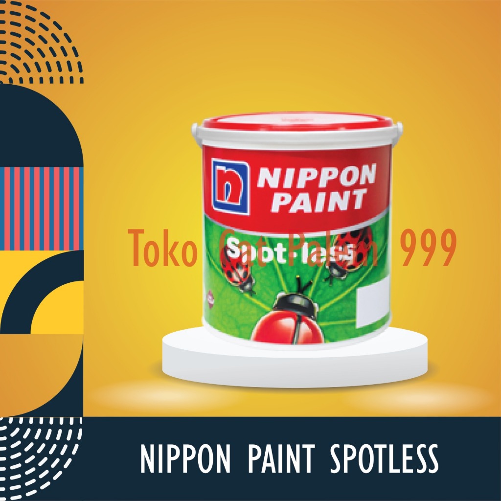 Jual Cat Tembok Nippon Paint Spotless Easy Clean Brilliant White 20L
