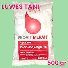 Jual PUPUK MEROKE PROVIT MERAH KEMASAN 500 GRAM ORIGINAL PABRIK ...