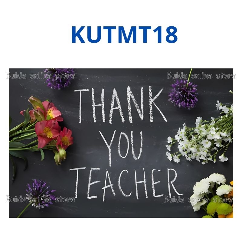 Jual Kartu Ucapan Stiker Label Sticker Thank You Teacher Terima Kasih
