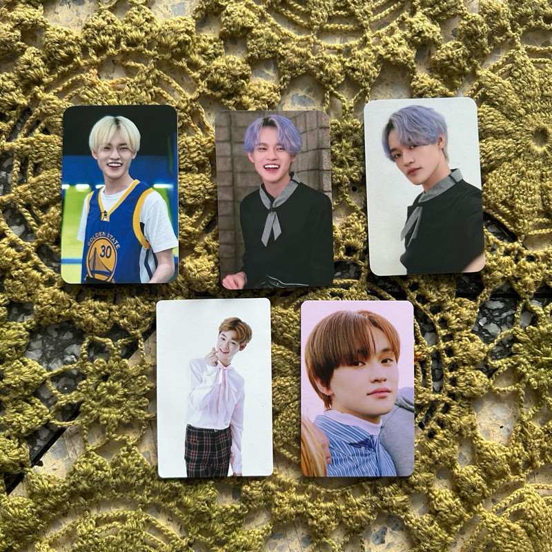 Jual wts all about chenle ( pc photocard photo card puff barista nct ...