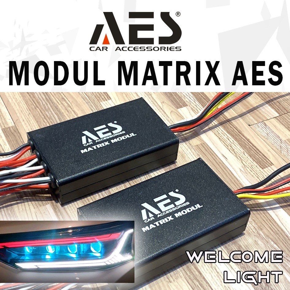 Jual Modul Matrix Bilens LED Projector Lens Biled LED Merk AES Bi-led ...