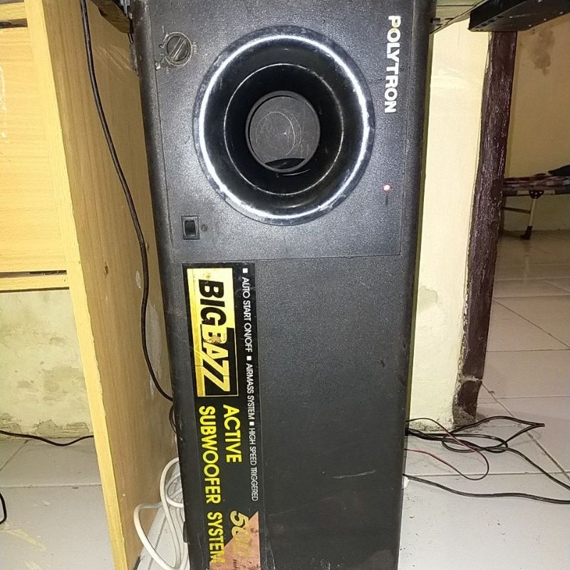 Jual Subwoofer Polytron Psw 500 rebah Shopee Indonesia