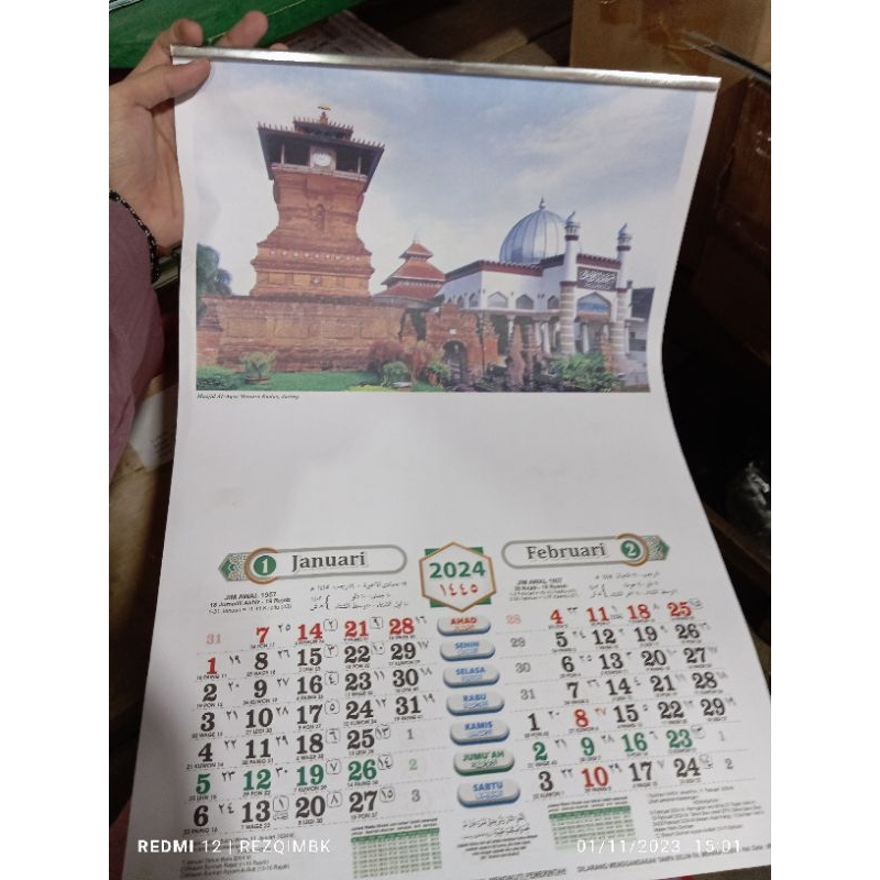 Jual Kalender Menara Kudus 2024 Shopee Indonesia