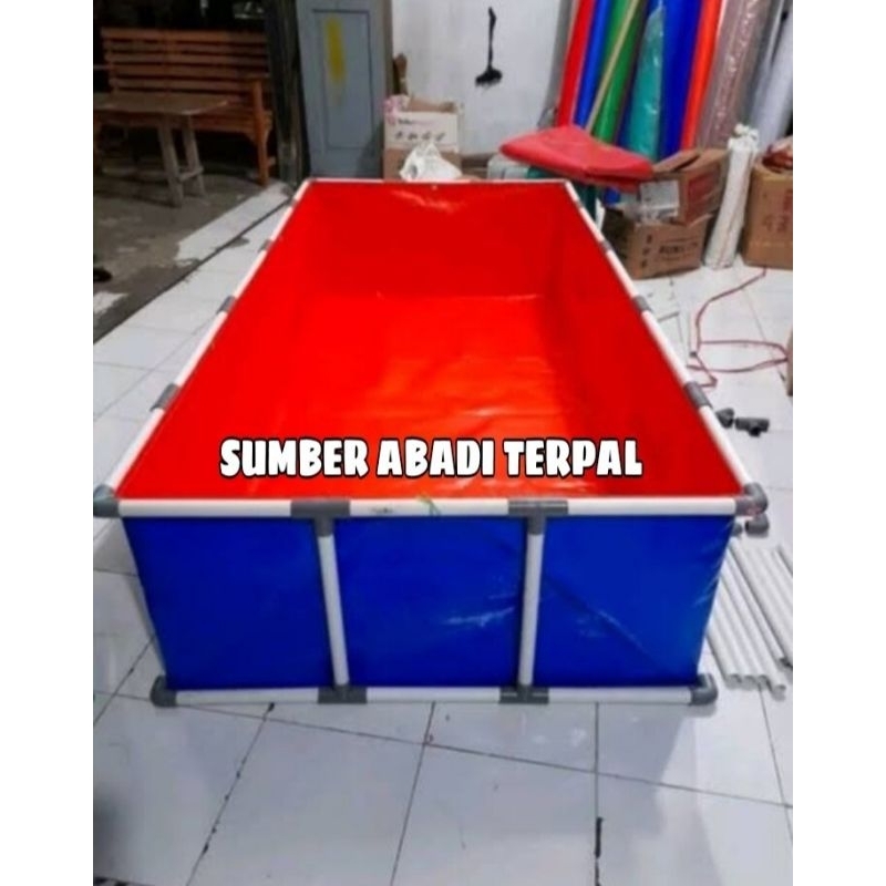 Jual Kolam Terpal Ikan M X M X M Type A Korea Kolam Kotak Murah