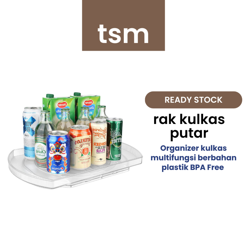 Jual TSM Rak Bumbu Dapur Putar | Rak Akrilik | Rak Bumbu Putar | Rak