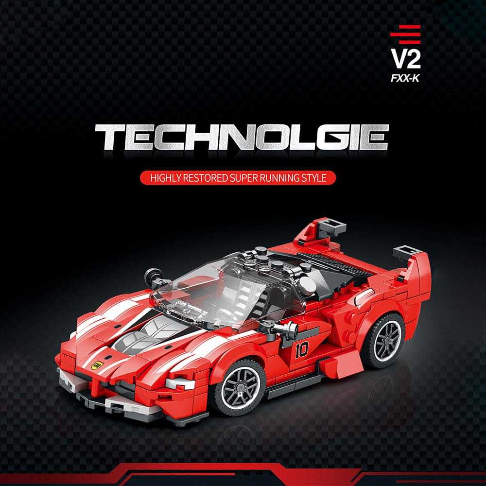 Jual Mainan Balok Edukasi Anak Bricks Mobil Balap Racing Car Famous ...
