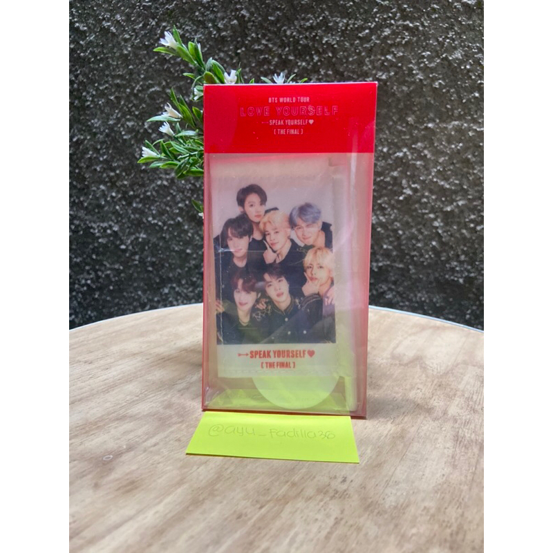 Jual Official Merch BTS Mini Flag Speak Yourself | Shopee Indonesia