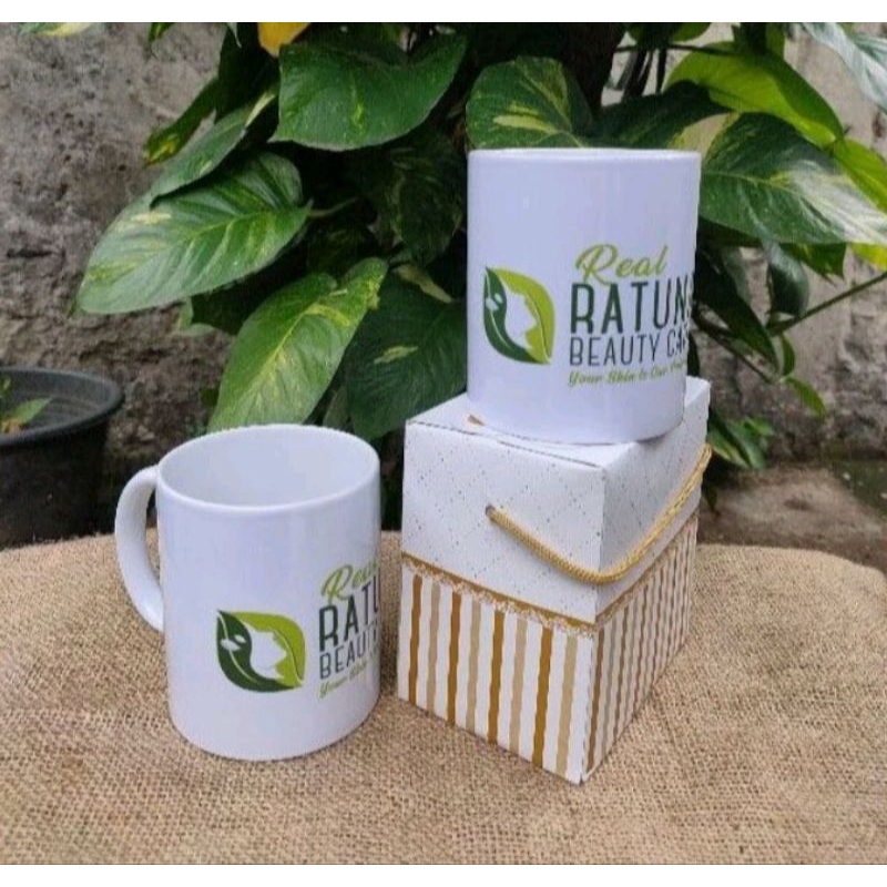 Jual Souvenir gelas mug standar full colour Shopee Indonesia