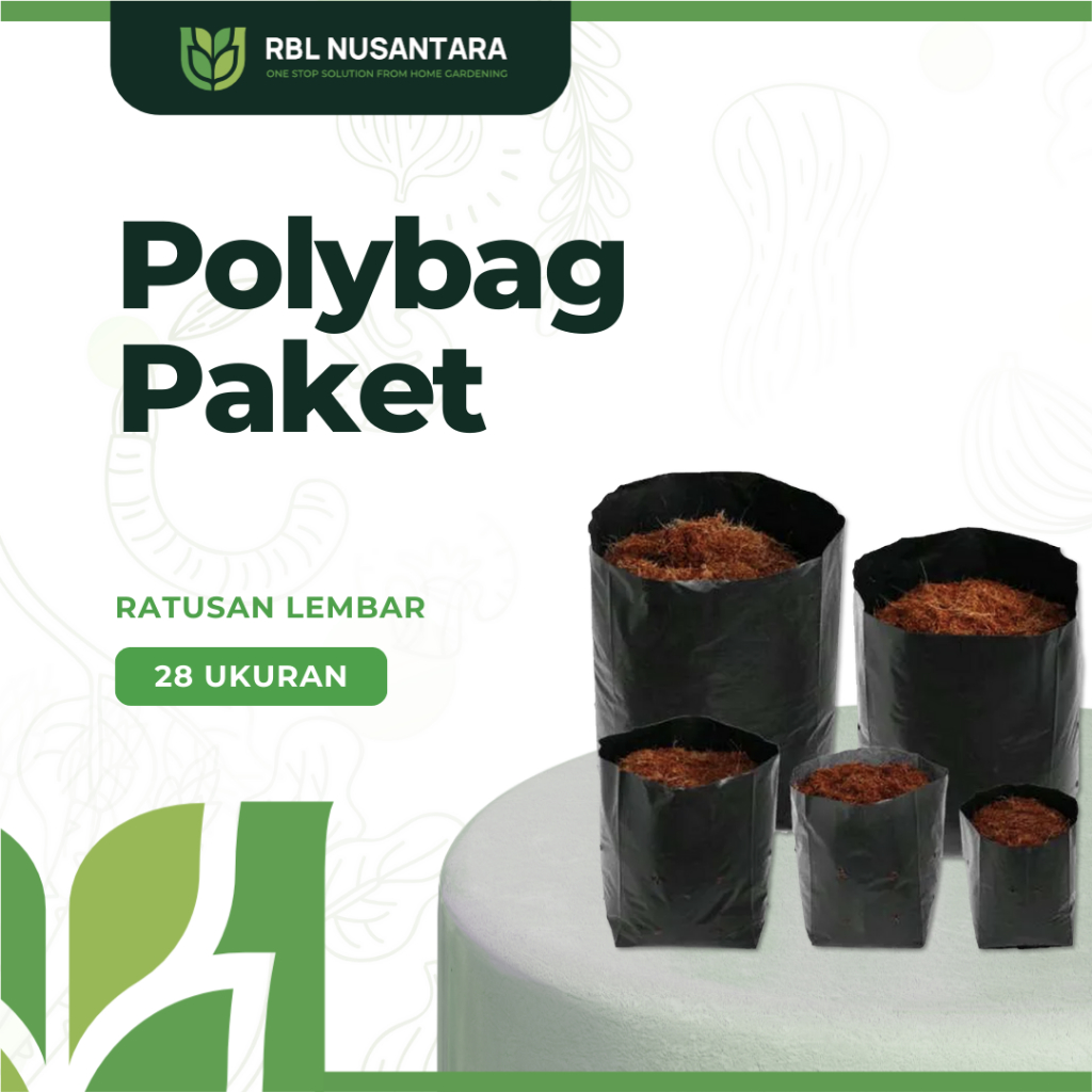 Jual Polibag Paket Polybag Tanaman Tebal Isi Ratusan Shopee Indonesia