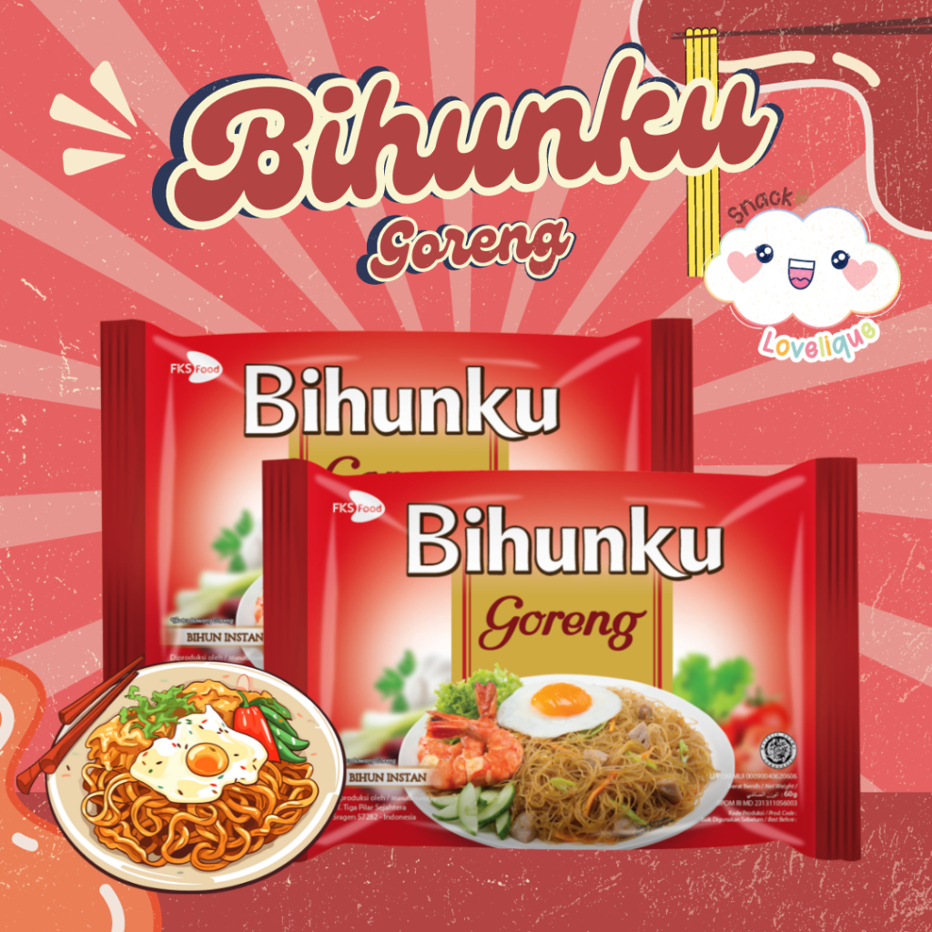 Jual Bihunku Bihun Instan Kuah Gr All Variant Soto Ayam