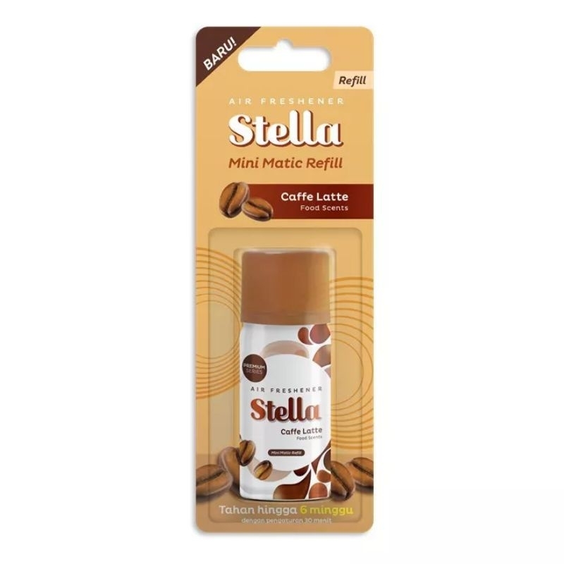 Jual Stella mini matic Refill caffe latte 40ml | Shopee Indonesia