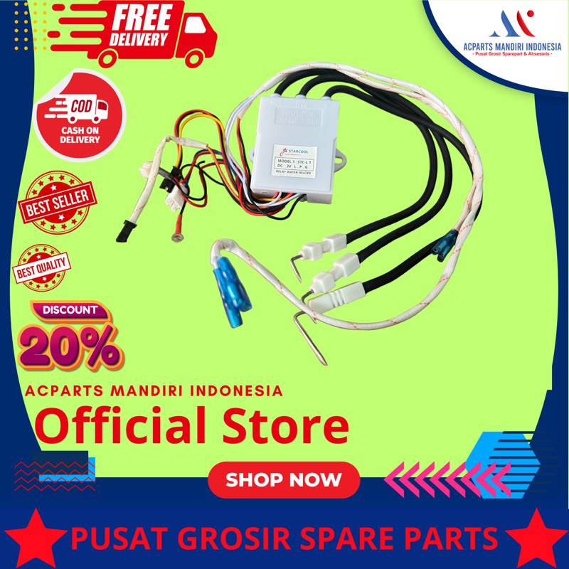 Jual MULTI UNIVERSAL, Modul pulse ignition / modul pemantik water heater gas Shopee Indonesia