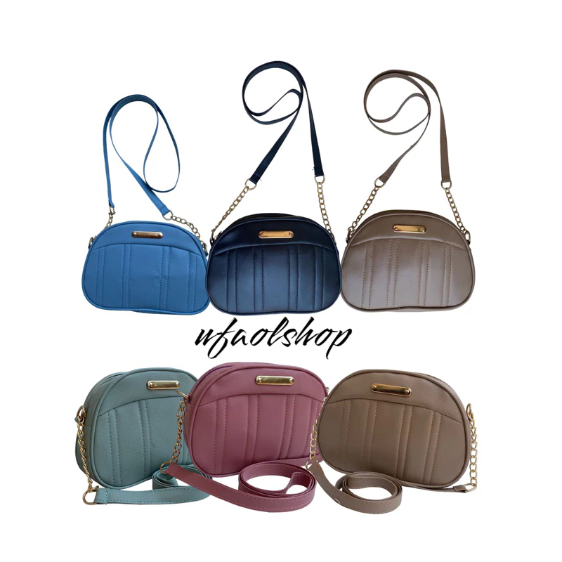 Ufaolshop-Syafara-Taskoreanstile-Selempang-Taspinggang-Taswanita-Taslucu | AutoStock