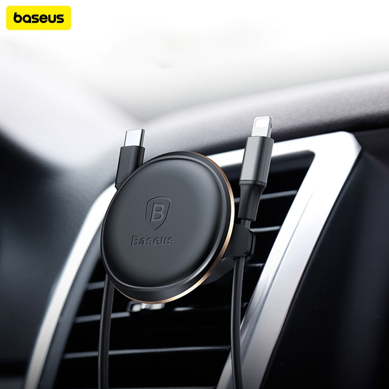 Jual BASEUS Air Vent Car Mount Holder with cable clip SUGX