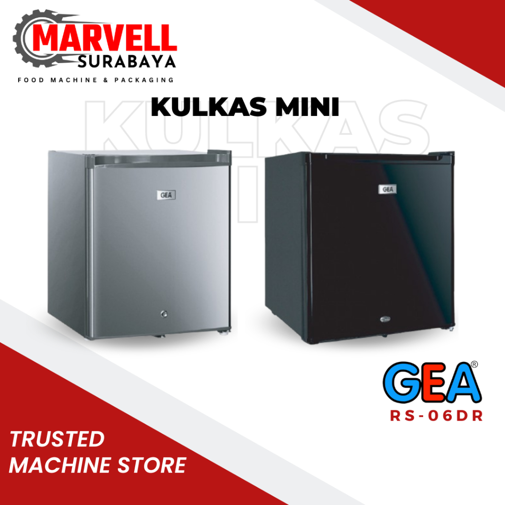 Jual Kulkas Mini Bar Gea Rs Dr Kulkas Portable Black Silver Original