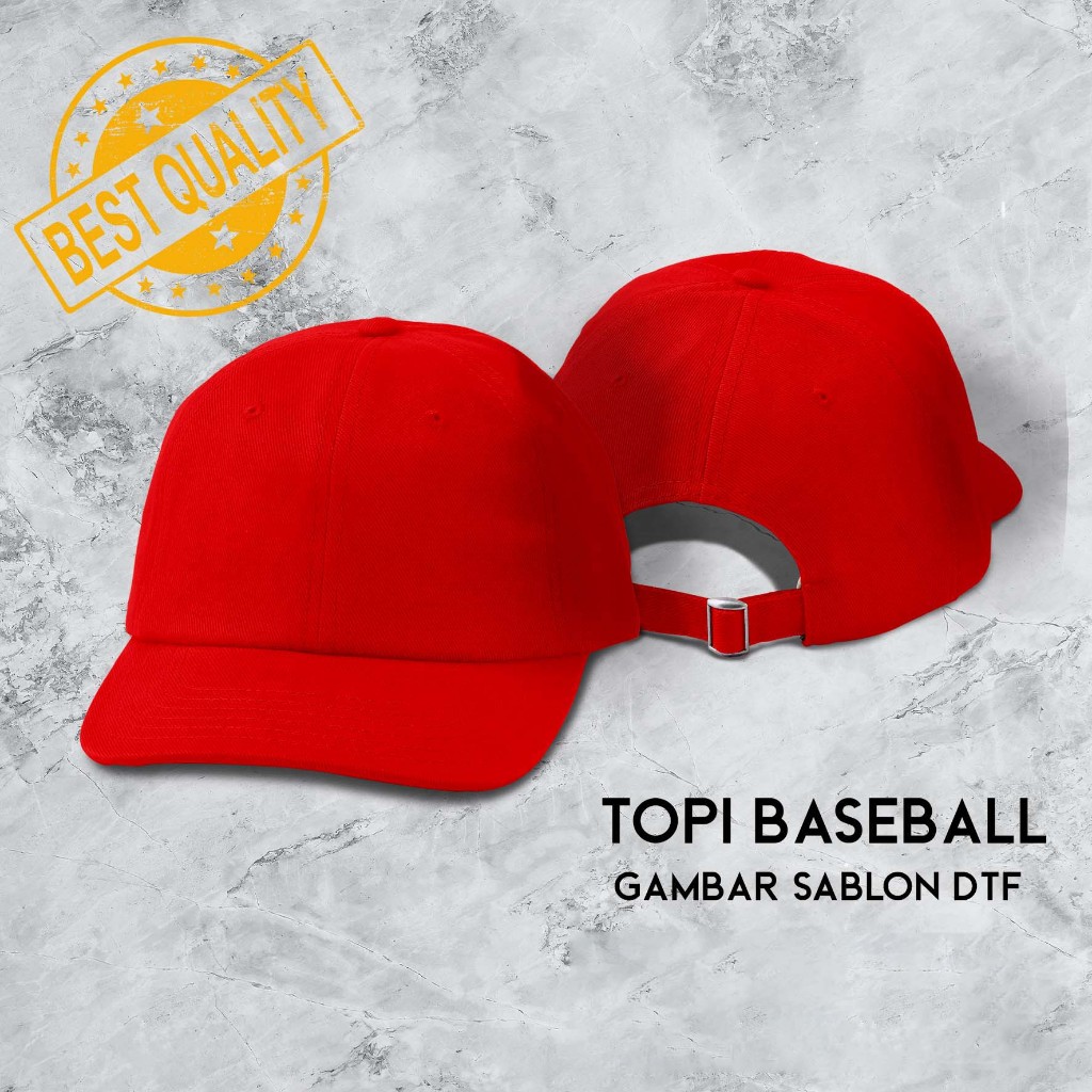 Topi baseball cap custom hotsell