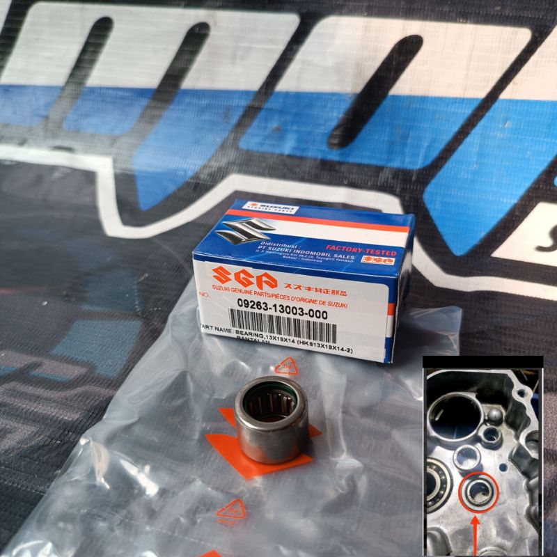 Jual BEARING BAMBU /LAHER TRANSMISI RASIO ARASHI/ SMASH TITAN,NEW, OLD ...