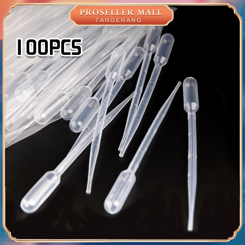 Jual Pipet Tetes 2ml 3ml 100 Buah Pipet Transfer Plastik Laboratorium