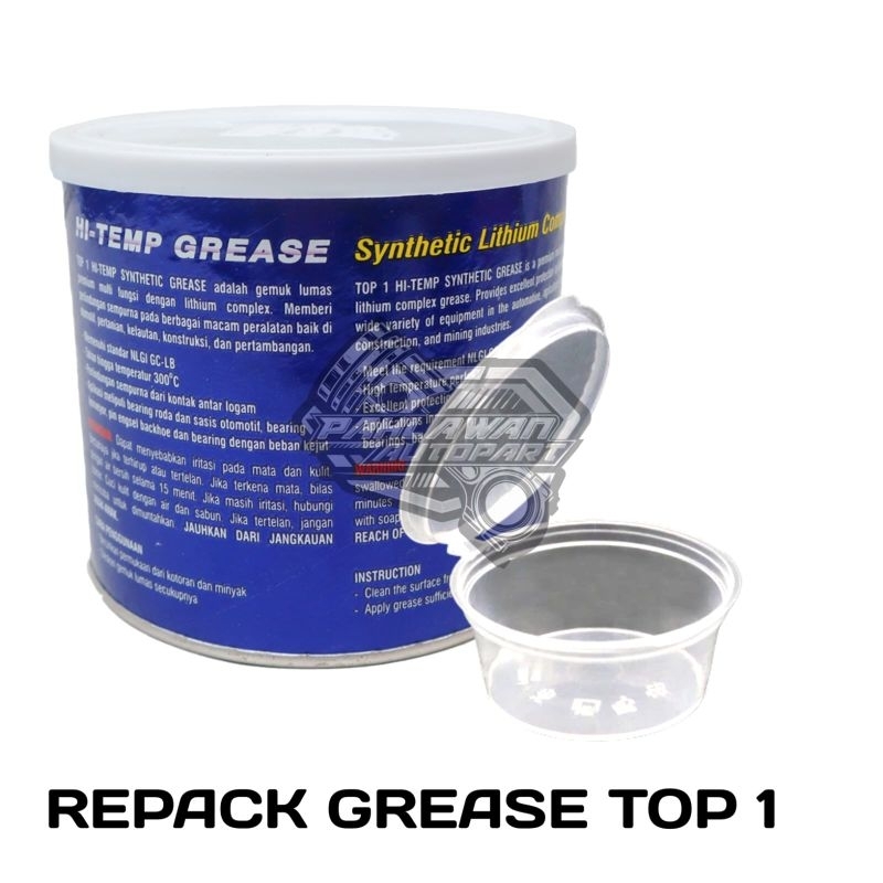 Jual Stempet Grease TOP-1 Cup repack mulai dari 30Grm/50grm Synthetic ...