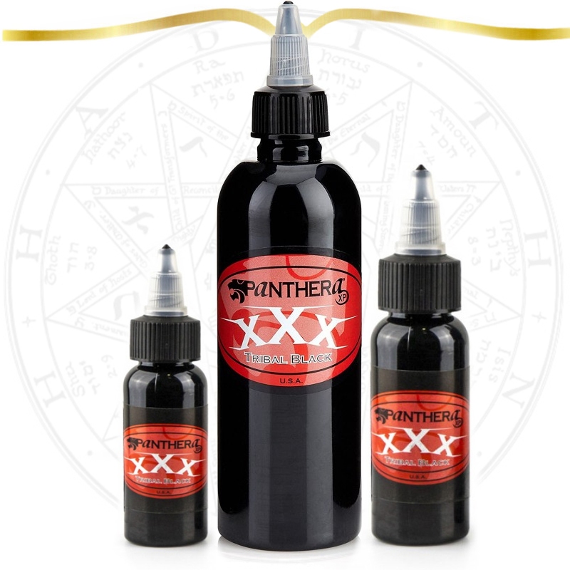 Jual Tinta tato panthera tribal black XXX PANTHERA TATTOO INK USA