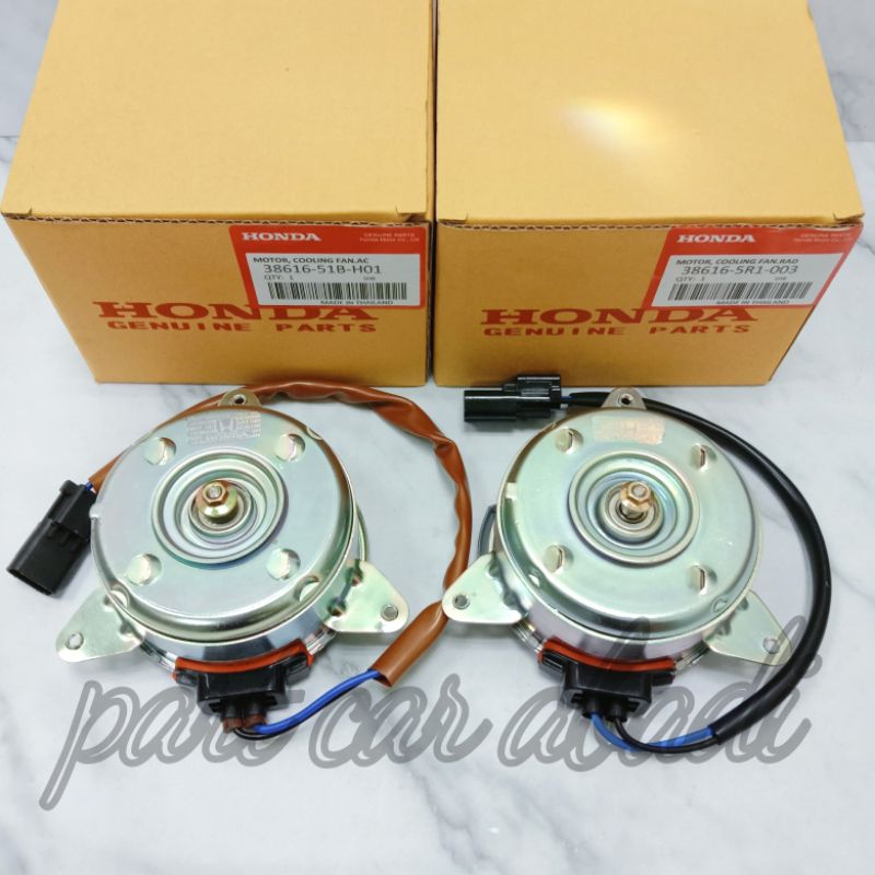 Jual Motor Fan AC Dan Radiator HRV BRV BRIO 1Set 2Pcs Original | Shopee ...