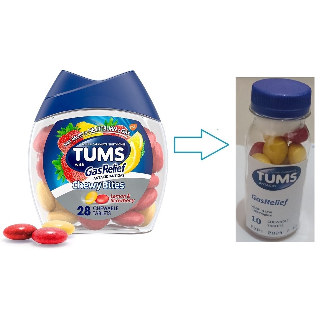 Jual Extra Strength Chewable Antacid Tablets for Heartburn Relief and Acid Indigestion Relief