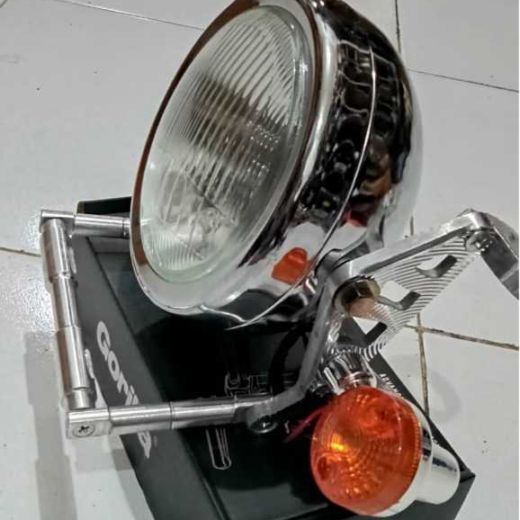 Jual Lampu Pesek Set Breket Kupingan Lampu Model Cnc Pnp As Shok As Mp Shopee Indonesia