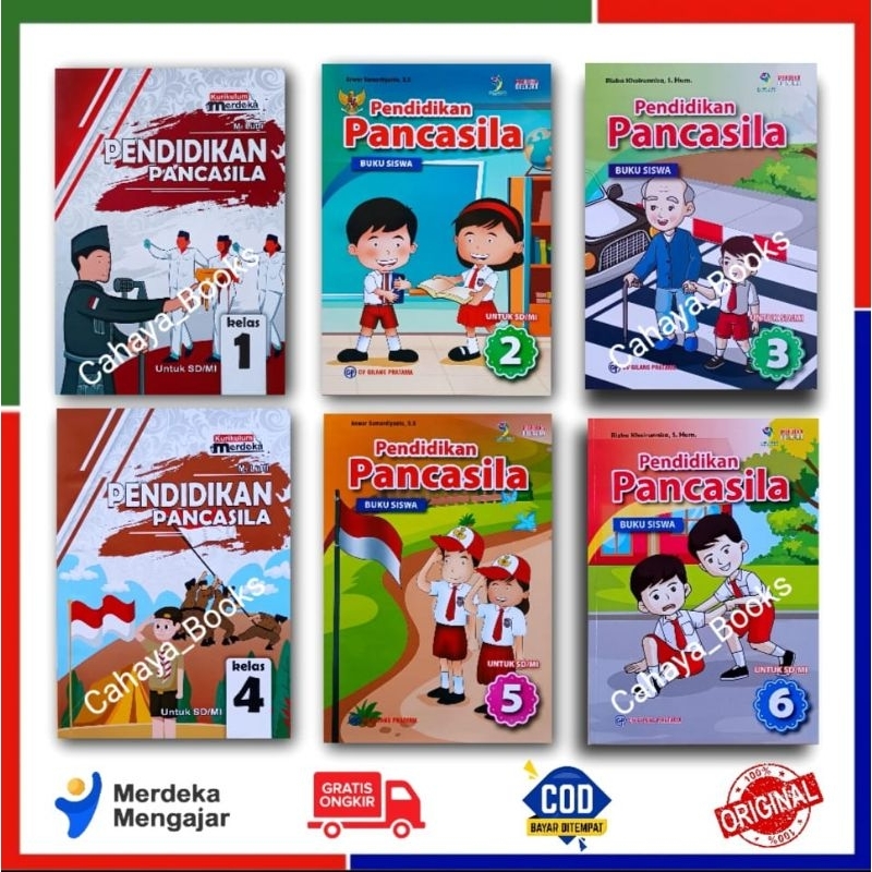 Jual Buku Siswa PPKN Kelas 1 2 3 4 5 6 SD Kurikulum Merdeka | Shopee ...