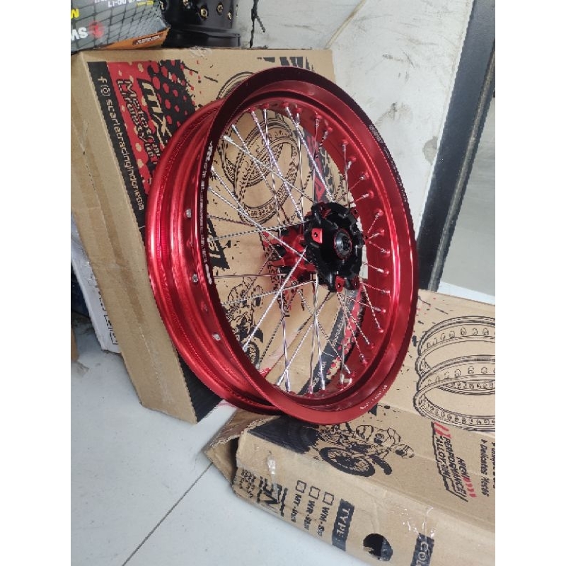 Jual Velg Set Crf L Velg Pelek Lingkar Jari Jari Tromol Tanpa Ban Shopee Indonesia