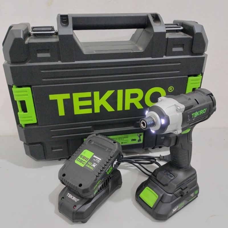 Jual Mesin Cordless Impact Driver Tekiro V Mesin Impact Obeng Tenaga Baterai V Shopee