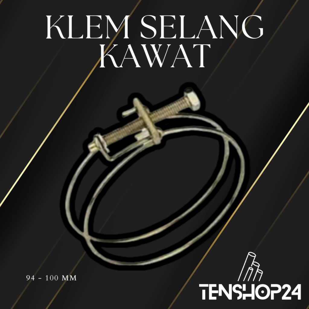 Jual Klem Selang Kawat Mm Utk Selang Air Kawat Dan Selang Spiral Shopee Indonesia