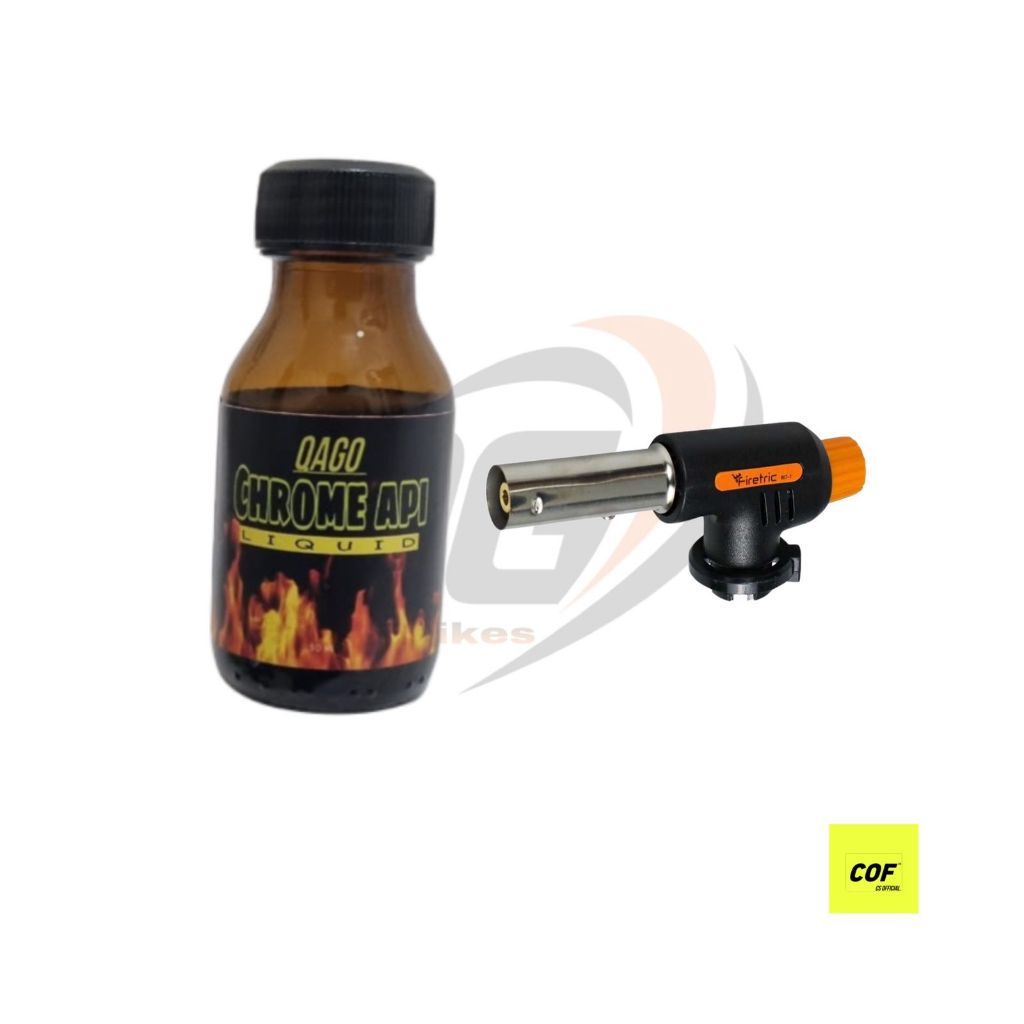 Jual Qago Chrome Bakar Liquid - Cairan Chrome Api / Bakar 30ml/50ml ...