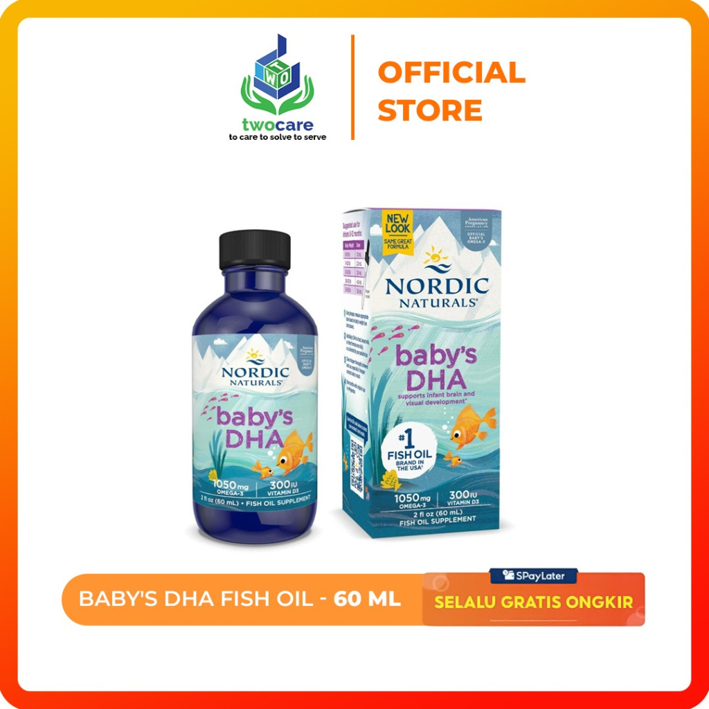 Jual NORDIC BABY`S DHA 2 OZ (60 ML) / Omega 3 / Baby Suplement / DHA