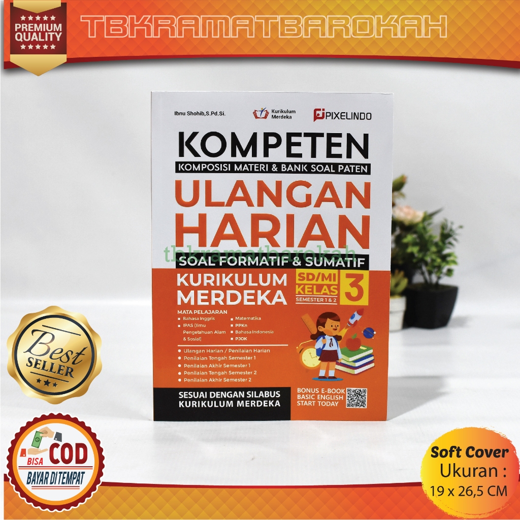 Jual Ready Buku Kompeten Ulangan Harian Kurikulum Merdeka Sd Mi Kelas 3 ...