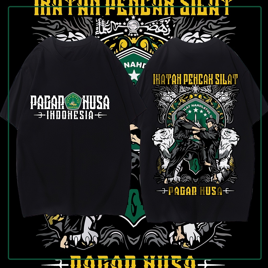 Jual [cod] Kaos Pagar Nusa Harimau Distro Baru Keren 24s Cotton Combed