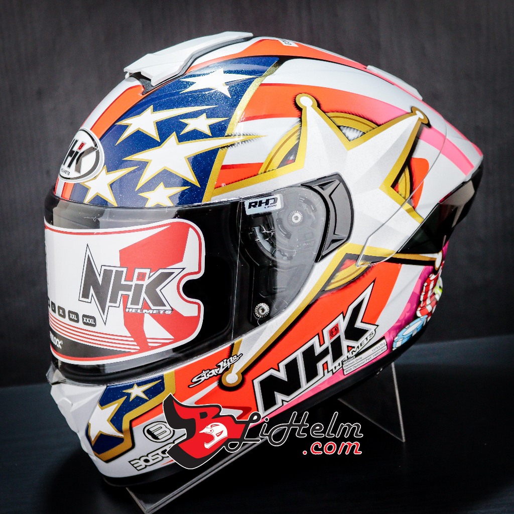 Jual NHK MARK 1 GP EDITION ALONSO USA #7 | STAR WHITE | MARK1 SINGLE ...