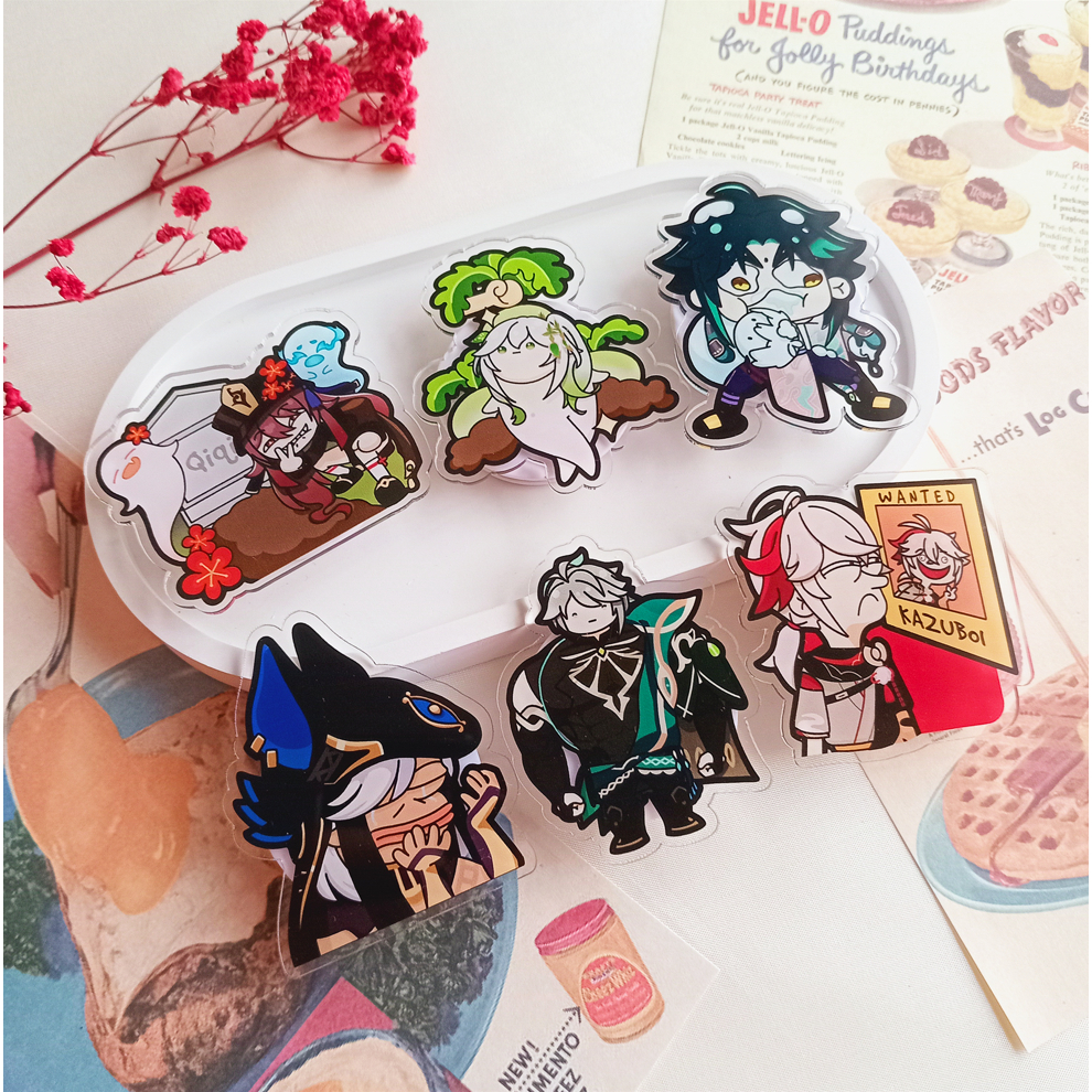 Jual [TYDIR] Popsocket Griptok Genshin Impact Meme Hutao Xiao Alhaitham ...