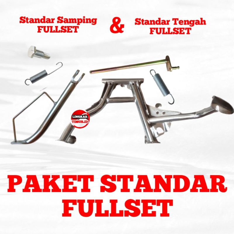 Jual STANDAR JAGANG JAGRAK 2 DUA TENGAH SAMPING SATU 1 MOTOR MATIC