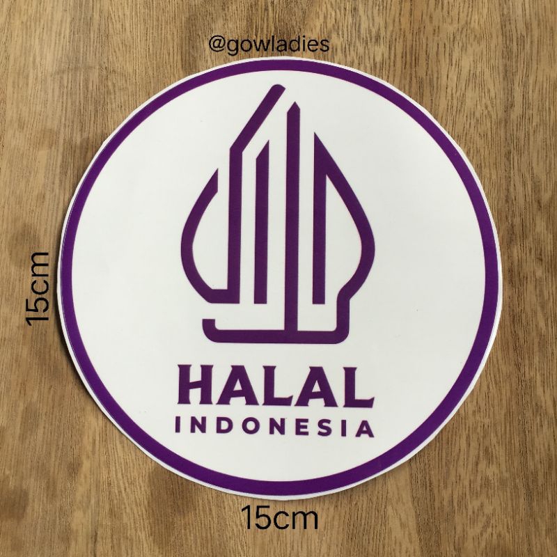 Jual Sticker Halal Indonesia Sticker Halal | Shopee Indonesia