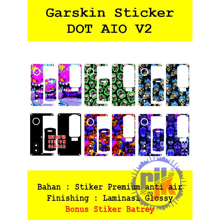 Jual STIKER INER DOT AIO V2 | Shopee Indonesia