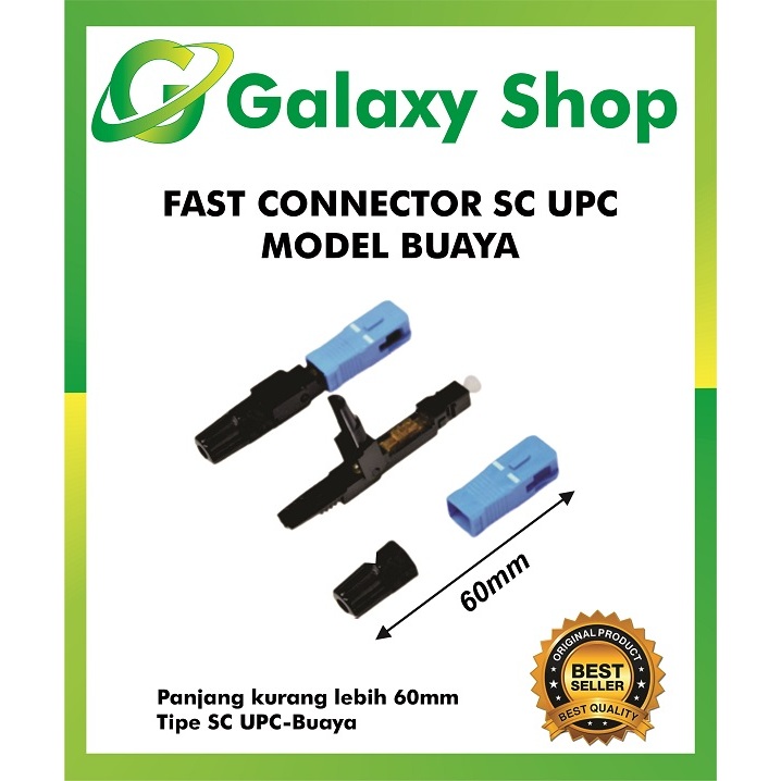 Jual Fast Connector SC UPC (Model Buaya) | Shopee Indonesia