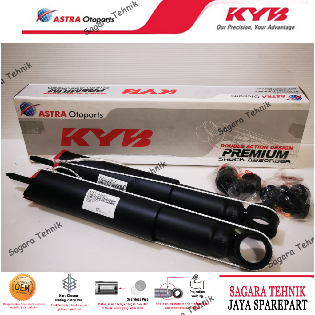Jual SHOCKBREAKER KYB 2802 KAYABA INNOVA R REAR BELAKANG KYKA KG 2802 Z ...