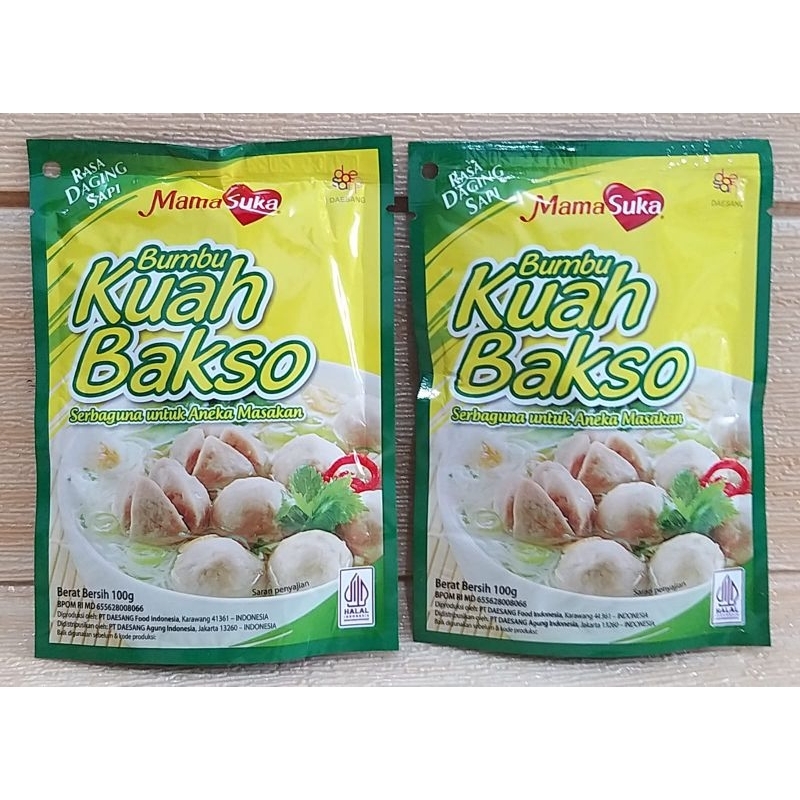 Jual Mamasuka Kuah Bakso 100gr Kuah Bakso Instan Shopee Indonesia