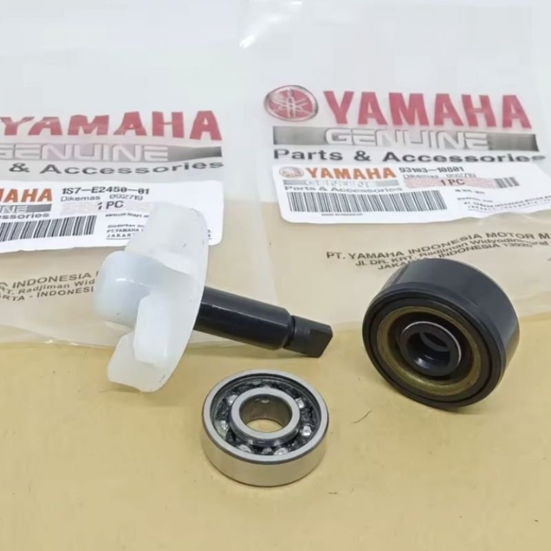 Jual Paket Kipas Waterpump + Seal + Bearing Water Pump Jupiter MX Old