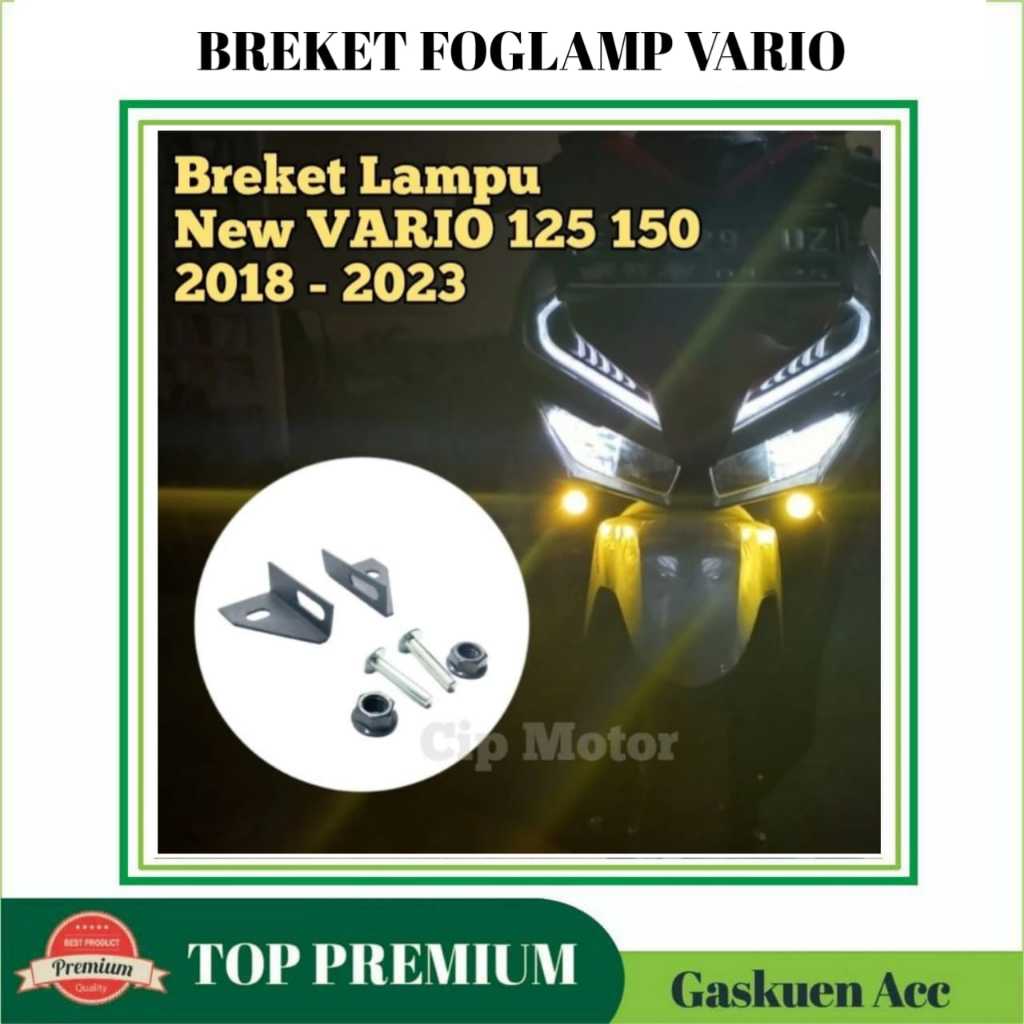 Jual Breket Foglamp Kolong Honda PCX 150 160 Vario 125 150 160 Dudukan